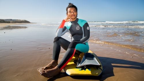 For Moroccan families, letting their daughters participate in sports—especially something as new as surfing or bodyboarding—can be problematic. More-traditional families find the formfitting wetsuits immodest and still associate the sport with hippies, drugs, and delinquency, said Hamid Islami, the coordinator between the Royal Moroccan Surfing Federation and the Ministry of the Interior. This is why the first time Oumaima Khalifi tried bodyboarding, she kept it a secret, borrowing a board from a friend. Khalifi, 19, is currently ranked eighth in Morocco, but she says it took time to gain her family’s support. Still, no one in her family has seen her compete yet.