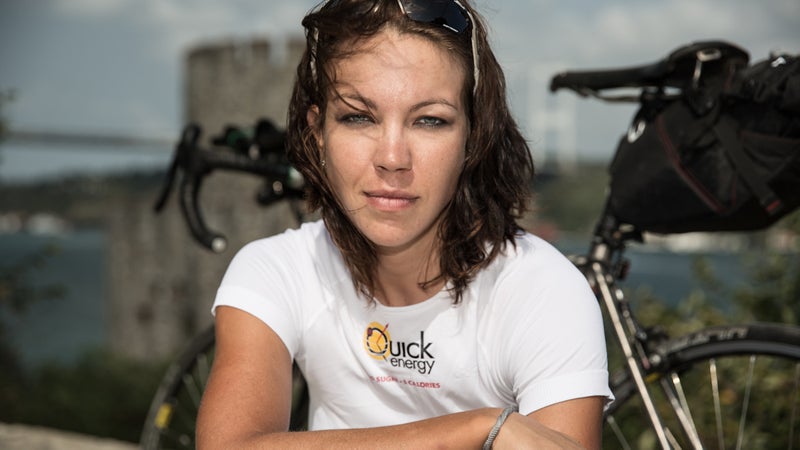 Juliana Buhring's life was one of thousands significantly impacted by knowing and cycling with Mike Hall.