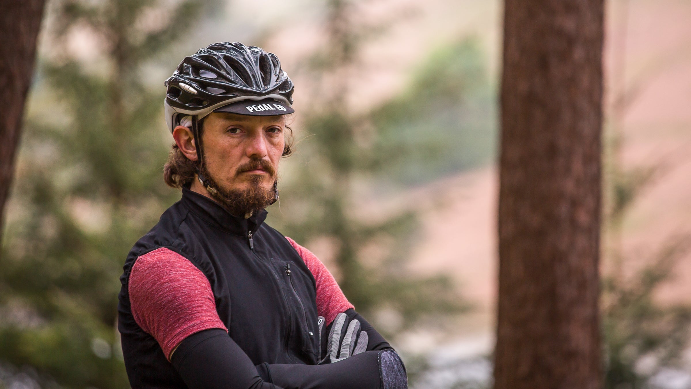 Bikepacking legend Mike Hall lived and breathed endurance cycling. As a world circumnavigation record holder and founder of the Transcontinental cycling race, his passion for biking inspired the world to push boundaries and always keep a light-hearted spirit in the face of adversity.
