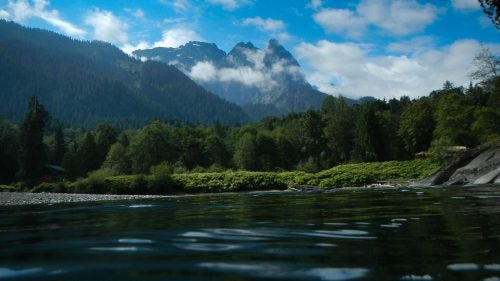 #3 South Fork Skykomish River
Washington
In 2011, the Snohomish County Public Utility District proposed a run-of-river hydropower plant along the South Fork Skykomish River, north of Seattle. These type of dams are considerably less destructive than Hoover-type builds, but American Rivers says the county is ignoring one of Washington State’s most important residents: salmon. The dam will threaten the local salmon population, which brings in big bucks for the state’s fishermen and feeds the Puget Sound’s endangered orcas, too.