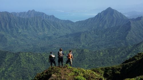 Beyond Oahu’s well-known destinations is the Ko’olau Mountain Range, remnants of the extinct shield volcano that once helped to form the island’s land mass.
Exploration of these mountains isn’t new, but it wasn’t until five years ago that the first traverse of the entire range was completed, by Chase Norton, then a PhD student at the University of Hawai’i. (The length of the traverse is unclear. Estimates range between 55 and 80 miles.) Norton spent years working out logistics, locating water sources, and attempting the route multiple times before completing it in eight days in April 2012, using a mix of mountaineering, climbing, route finding, and bushwhacking.
For about two years, Norton remained the only person to successfully complete this feat. Then, in January 2014, photographer-filmmaker Ryan Moss completed the route in five and a half days. After Moss’ successful trek, the route saw numerous attempts but fewer than a handful of completions over the next few years.
On March 4, 2017, Moss set out to beat his own speed record and succeeded spectacularly, completing the trek solo and unassisted in just four days and seven hours. Just a couple weeks after Moss’ successful traverse, Derek Potter, a Pearl Harbor–based machinist in the U.S. Navy, impressively completed the trek on his first attempt in just three and a half days.
The following images were captured over the course of the past five years as part of a project to document the Ko’olau Range.