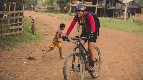 Red Bull Media House’s small production crew also had to endure the elements and changing landscape. For much of the time, they road enduro motorbikes with cameras and gear strapped on.