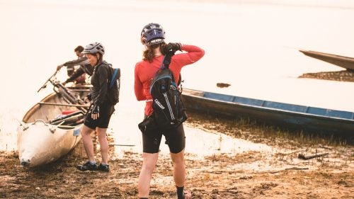“One of the hardest parts of our whole trip was piecing together the most historically accurate route,” says Rusch. She gives a lot of the history and navigation credit to an expat she befriended named Don Duvall, who has dedicated years to mapping and studying the trail. He helped the team navigate through complex and unmarked regions.