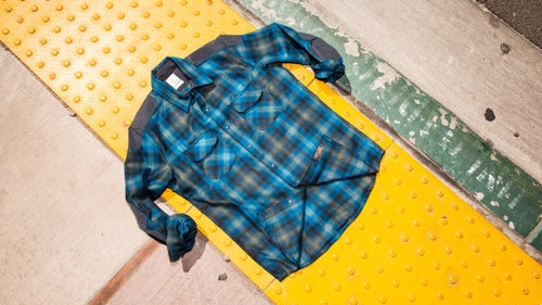 Kitsbow Icon Shirt ($195)
Yes, it’s a $200 wool flannel. But as we’ve argued before, it might be the most versatile piece of clothing you’ll ever buy, thanks to features like articulated sleeves and abrasion patches on the elbows and shoulders. Wear it to bike, ski, hike, backpack, camp, drive, or just live in it.
Correction: the Icon was originally made in San Francisco and is now made in Oakland.