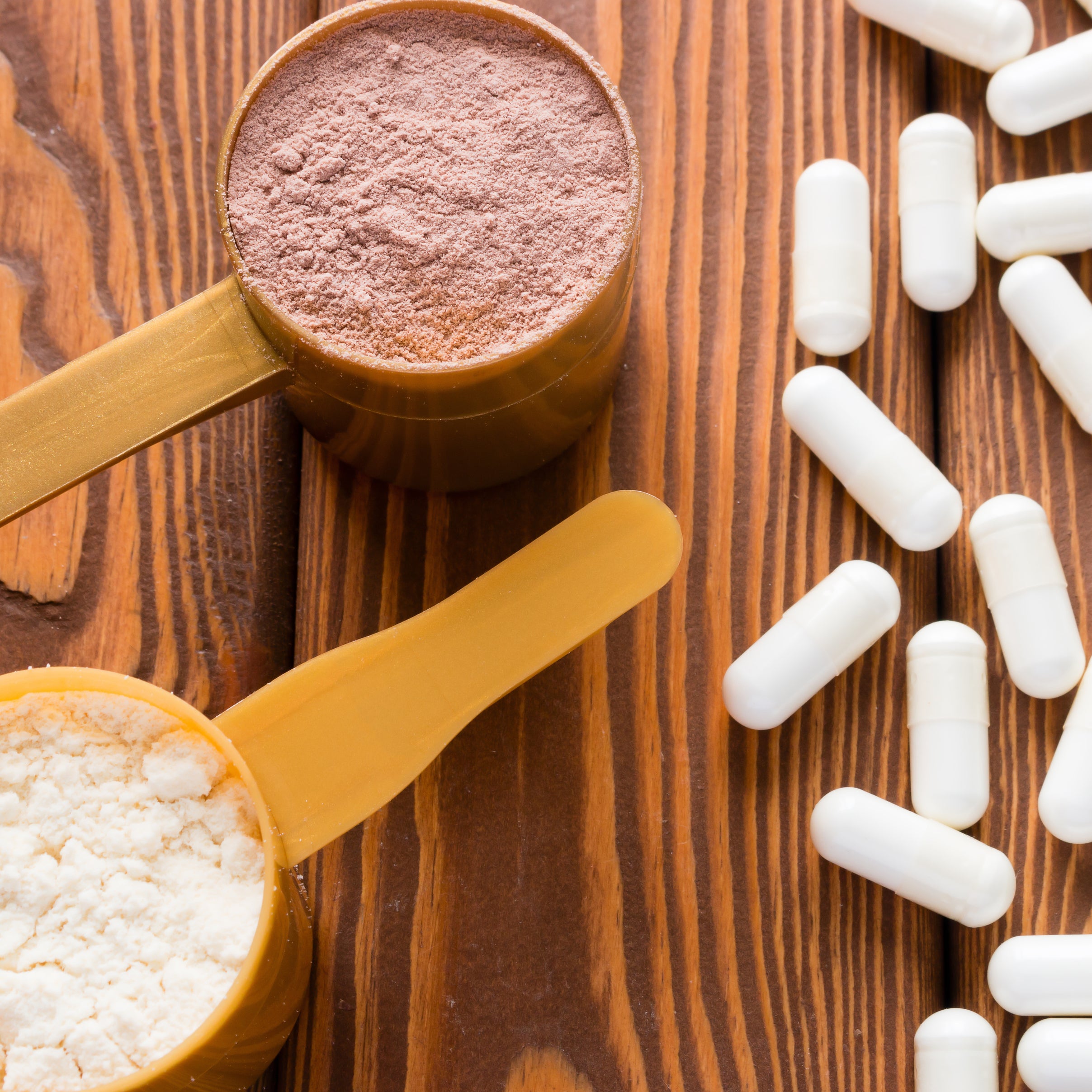 Nix the powders and capsules. The best way to cure an injury is patience.
