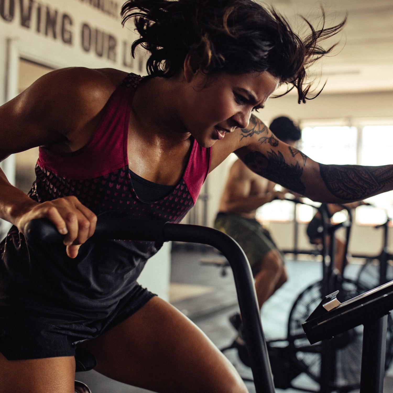 Forget spin class, try an air bike to get your butt kicked.