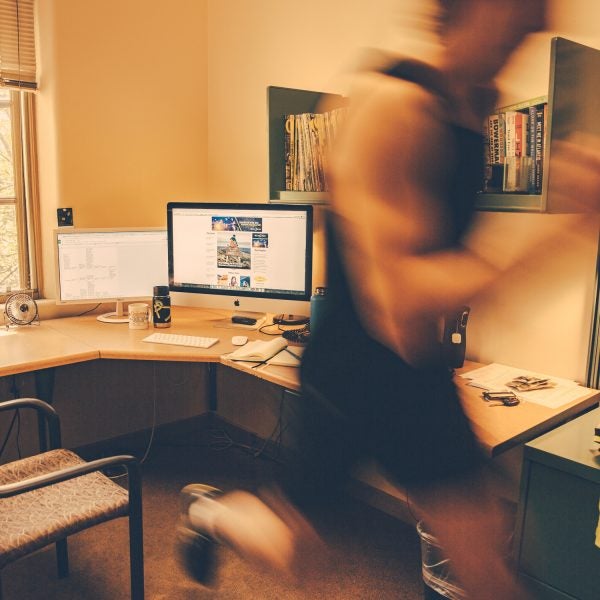 Bolting for a midday sweat isn't easy, but it's worth it.