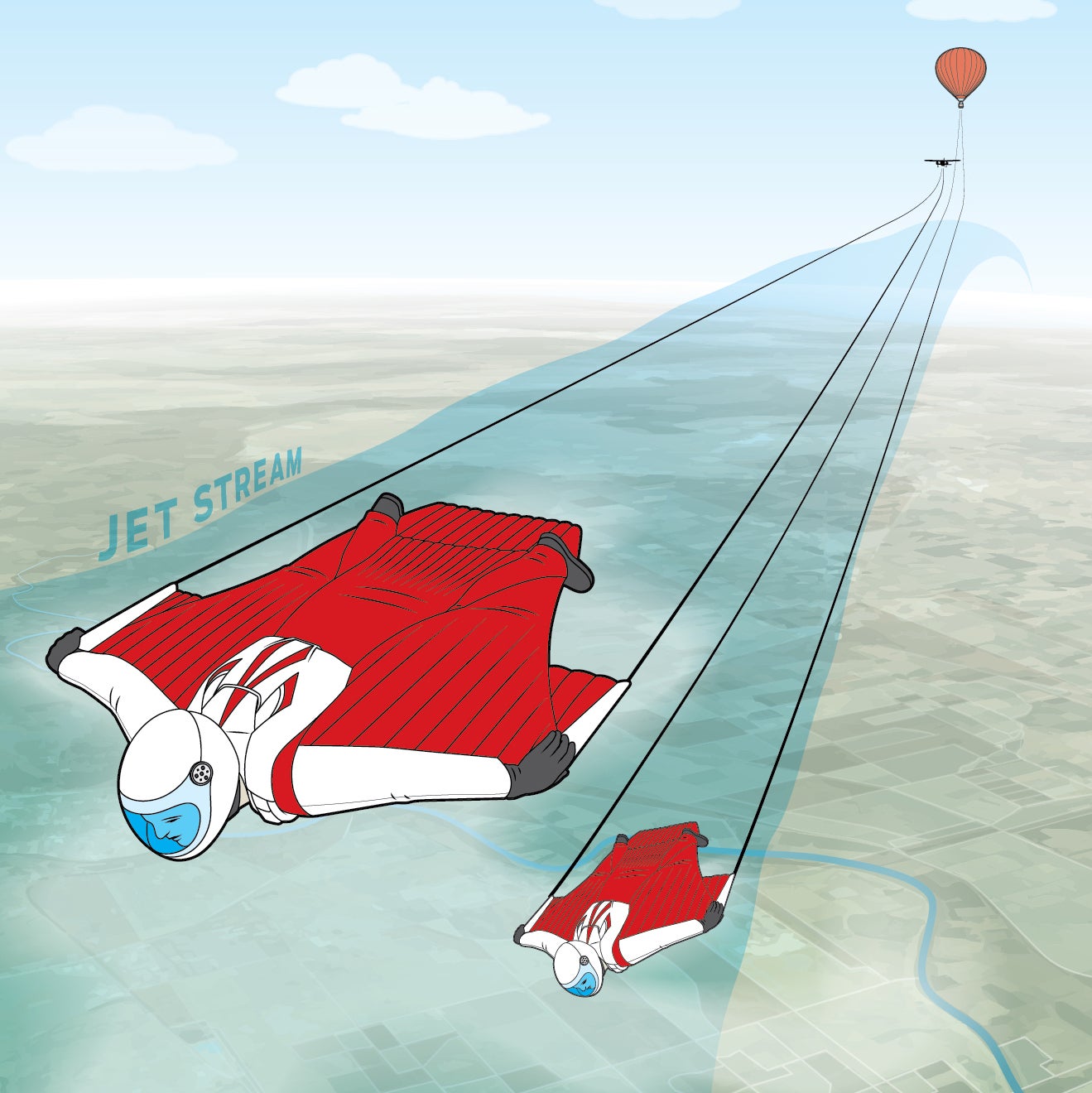 Fraser Corsan hopes to set the new wingsuit speed record this year.
