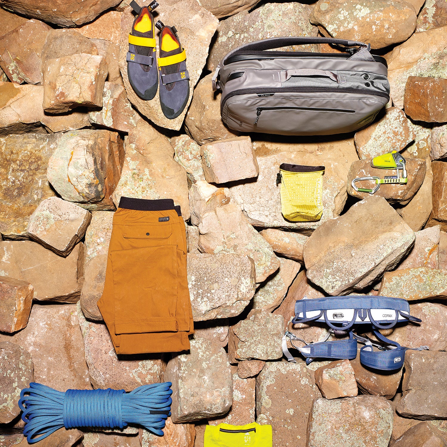 Here's everything you need for a safe, fun, and comfortable day at the crag.