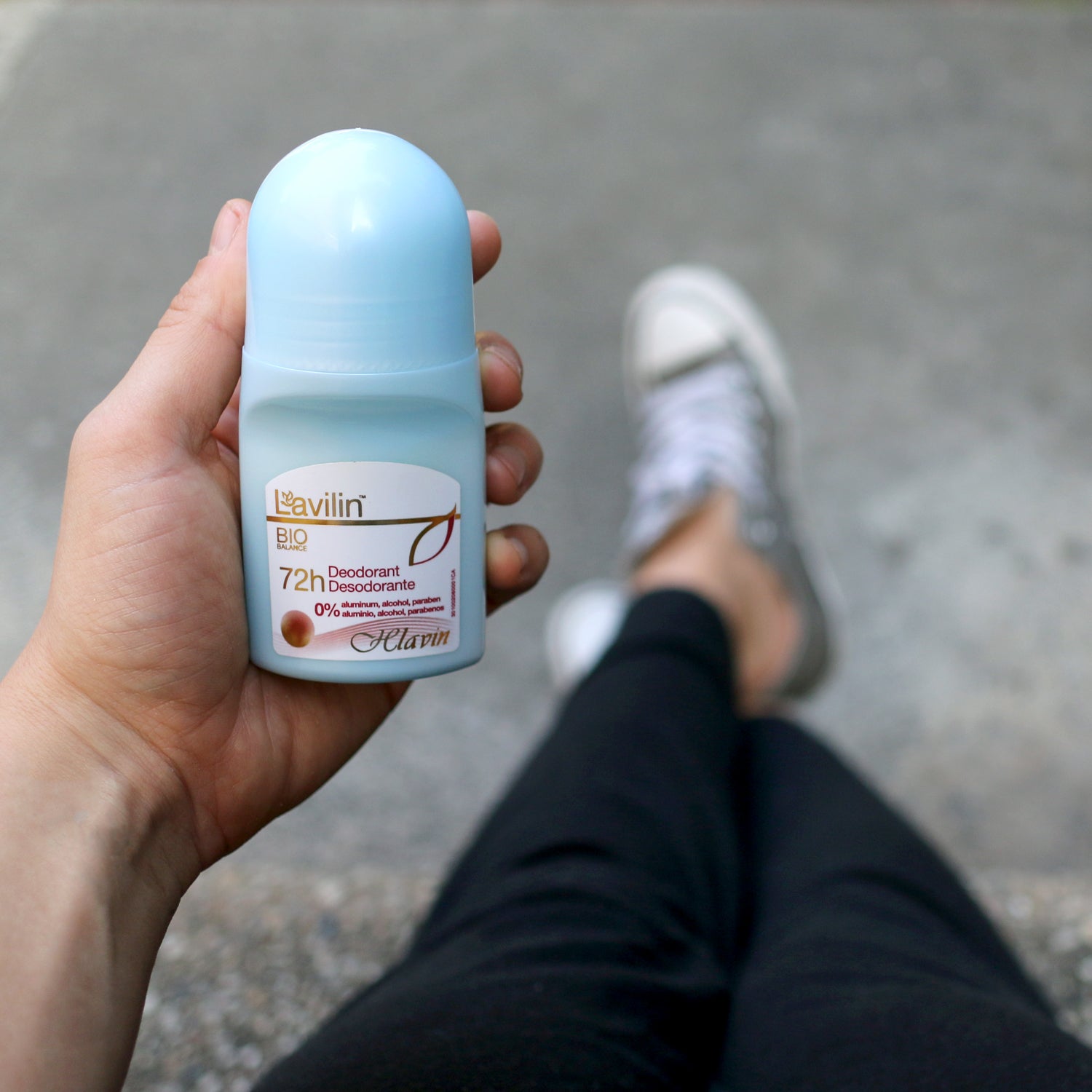 This weird little baby blue bottle will ensure that you’re not the one stinking up the room.
