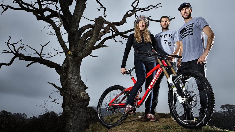 Rachel's siblings, Dan (middle) and Gee (right), helped her discover her passion for racing, but it's her individual spirit that motivates her to continue in the sport.