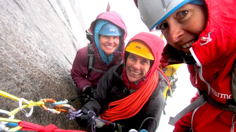 A selfie from one of Hawse's guiding trips.