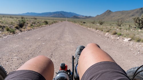 Unlike on a two-wheeled bike, it’s easier to look around and enjoy the view while riding a trike. It’s like a riverboat cruise where you are the paddle. Oh yeah, and my arm didn’t hurt.