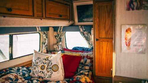 “My favorite part about sleeping in here is knowing that where I’m waking up is just the best place I could possibly be. It’s somewhere I actually want to be, and it usually means there’s an adventure ahead and something to do.”