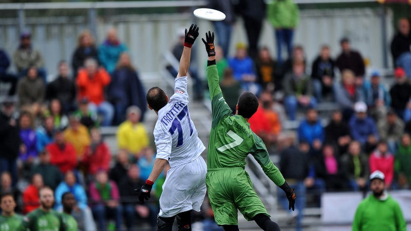 Pro ultimate action in the now defunct MLU league