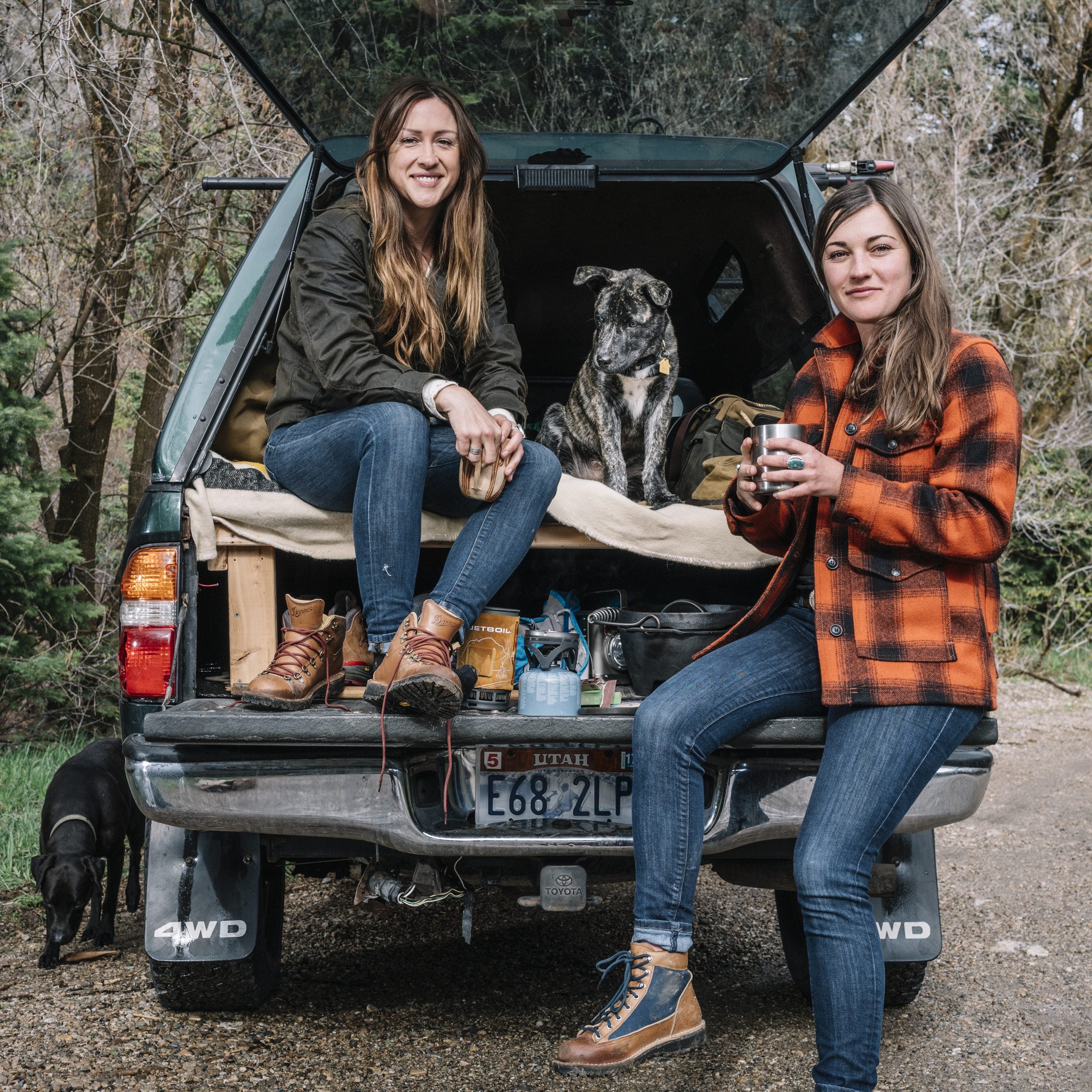 Jainee Dial (left) and Lindsey Elliott (right) are the two co-founders of Wylder Goods—an outdoor gear brand specifically for women.