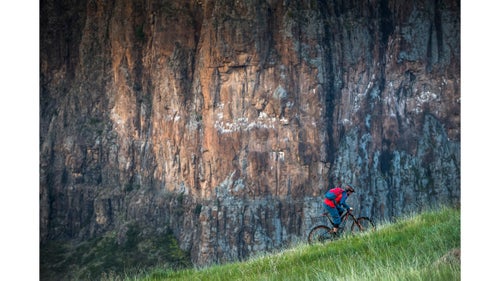 During our traverse, a typical day on the bike was about 25 to 30 miles, and we’d cram in more than 3,000 feet of climbing. Some of it we could pedal, but some parts were so steep and littered with boulders that we had to carry the bikes.