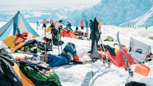 The village at 14 camp.
