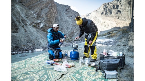 Despite the remoteness of the Indus, we were able to climb out of the canyon every night to eat and sleep in tiny restaurants and truck stops. The wood-fired breads were a favorite.