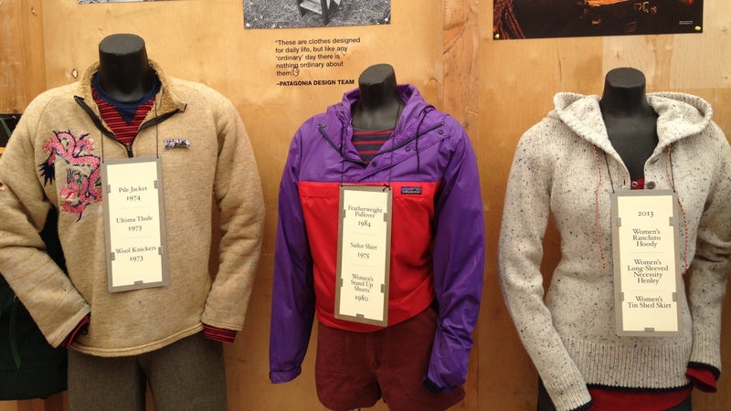 Some of Patagonia's most iconic products live within the 10,000-square-foot facility.