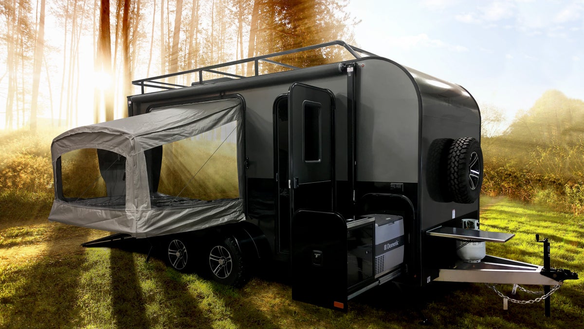 inTech RV XLT Flyer Adventure Trailer Outside Online