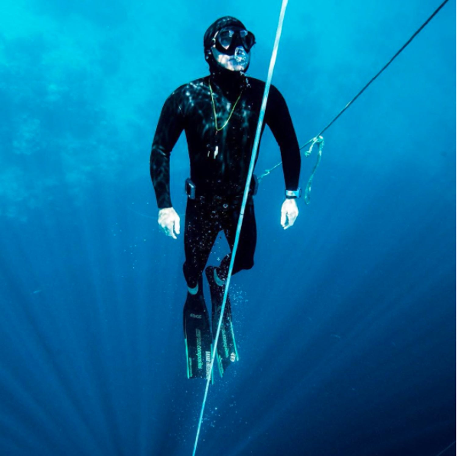 One of the best freedivers in the world, Stephen Keenan was best known as a safety diver—the