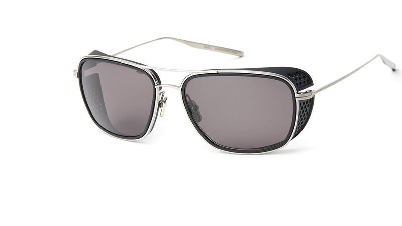 The distinctive plastic shields keep glare and wind out of your eyes, while the perforations reduce turbulence at high speeds and help retain your peripheral vision.