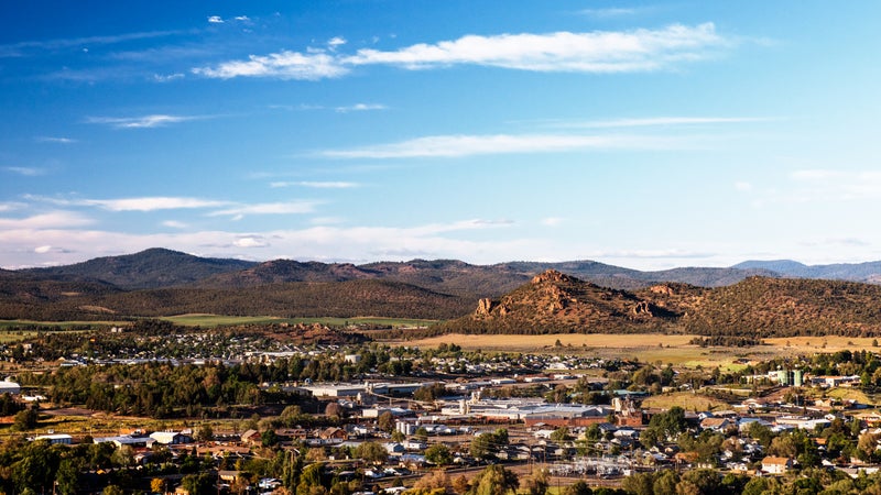 Overlooking Prineville.