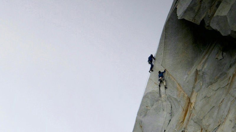 Aidan Haley films Josh Huckaby in the Sierra Nevada for Patagonia.