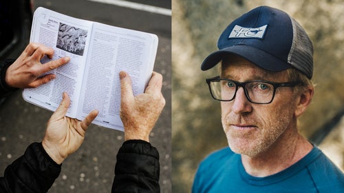 The new beta (L) the author (R) had to reconcile his memories against.