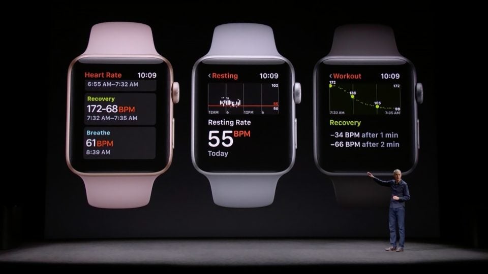 apple watch heart rate while running