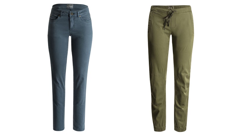 black diamond stretch font pants