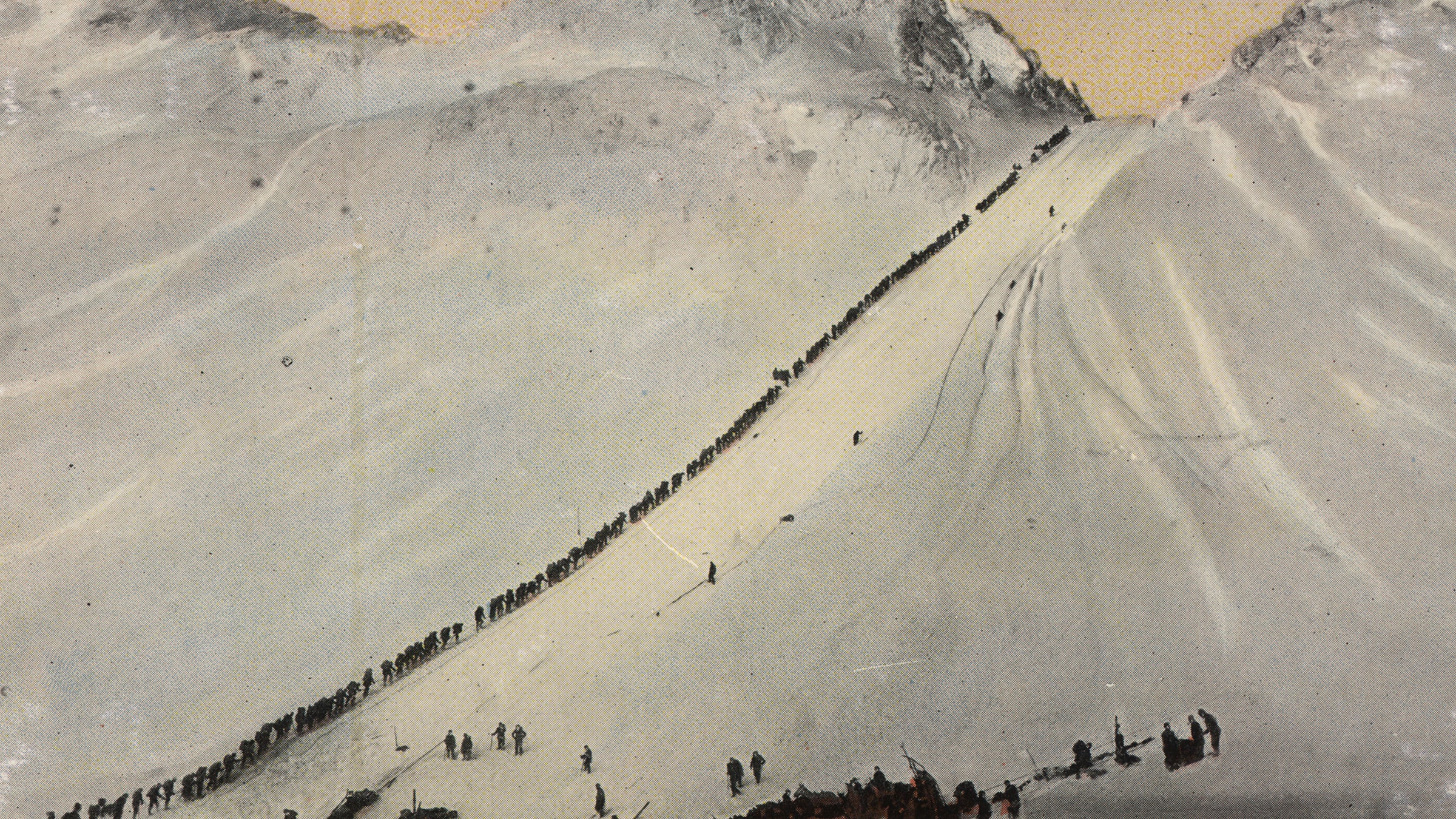 30,000 stampeders survived hardship or lost their lives along the Chikoot Pass in 1897 and 1898.