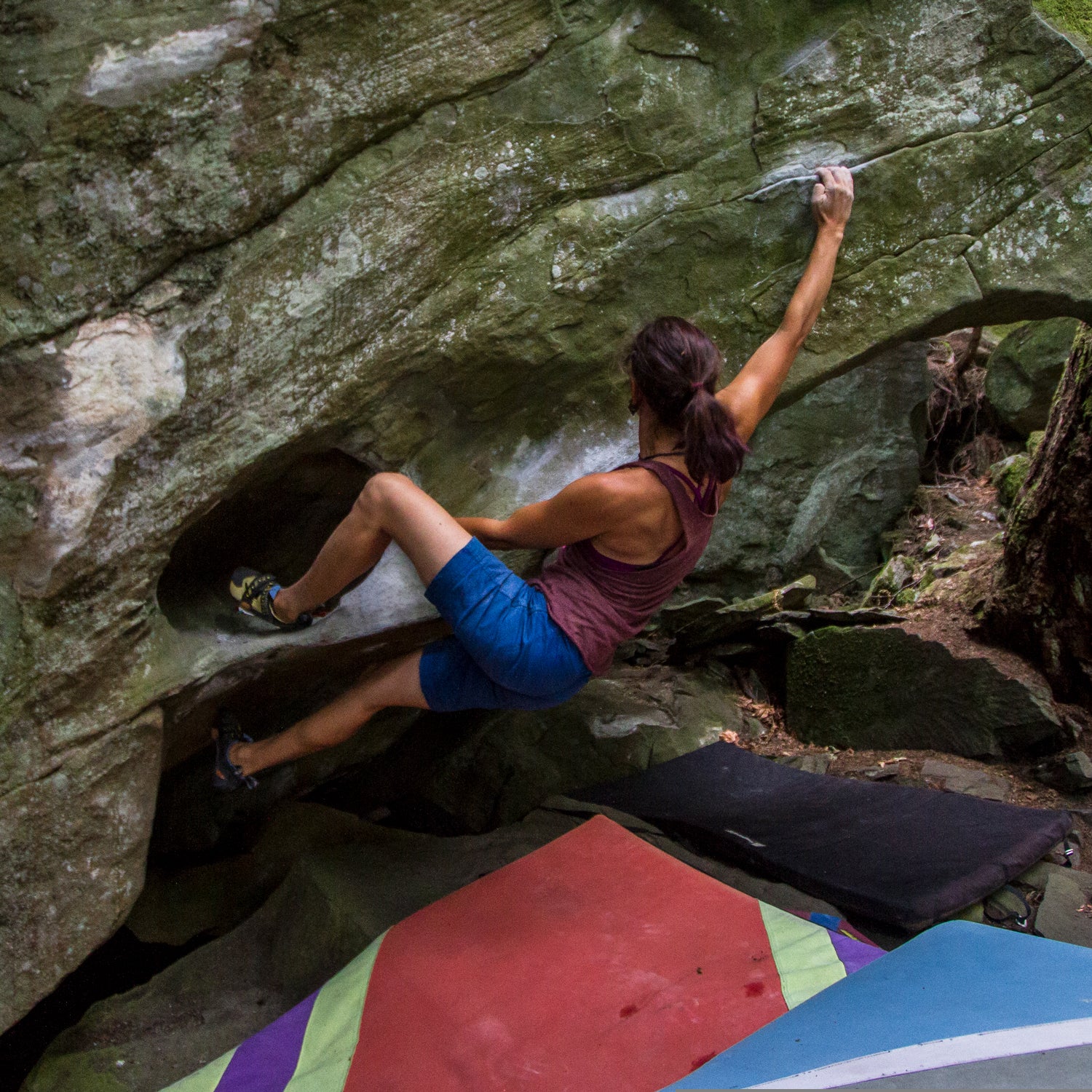 Although bouldering is significantly less gear-intense as rope assisted climbing, a few key pieces of gear go a long way.