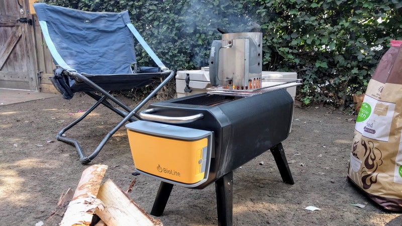 Just like any other grill, you'll have an easier time getting your charcoal going if you use a chimney. But, the FirePit's forced air induction helps speed that along, and will make starting your charcoal inside the grill reasonably painless as well.
