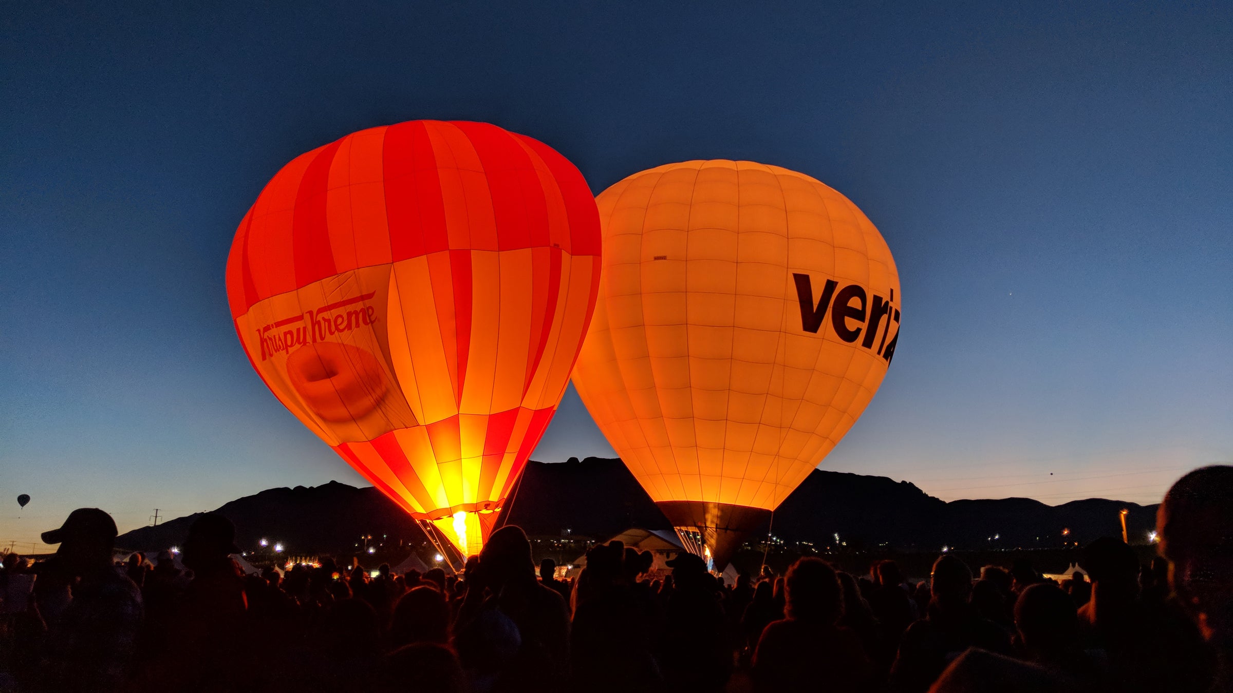 An f/1.8 lens helps brighten  images taken in low-light situations.