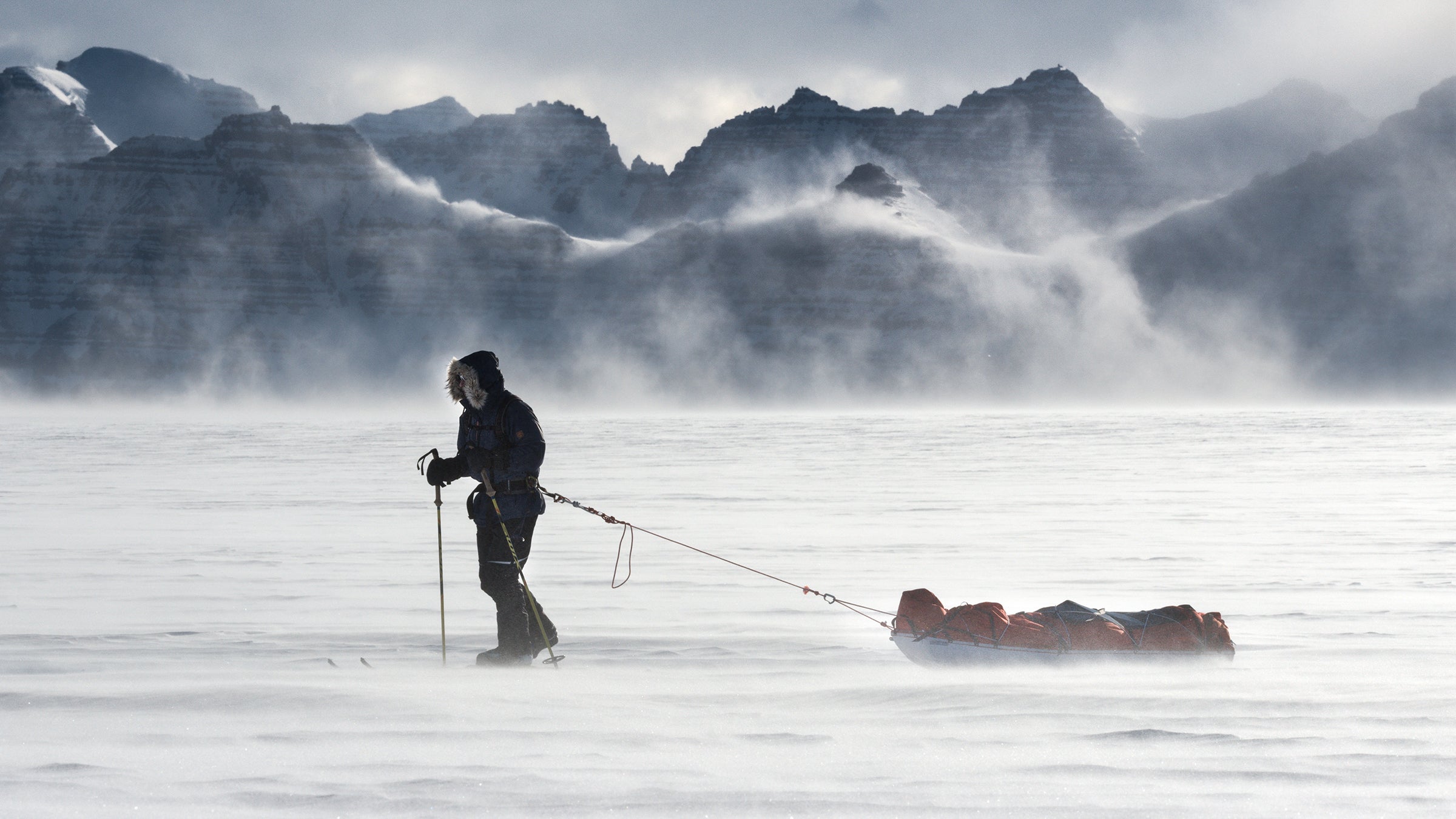 Saunders wants to be the first person to cross Antarctica alone and entirely unsupported and unassisted.