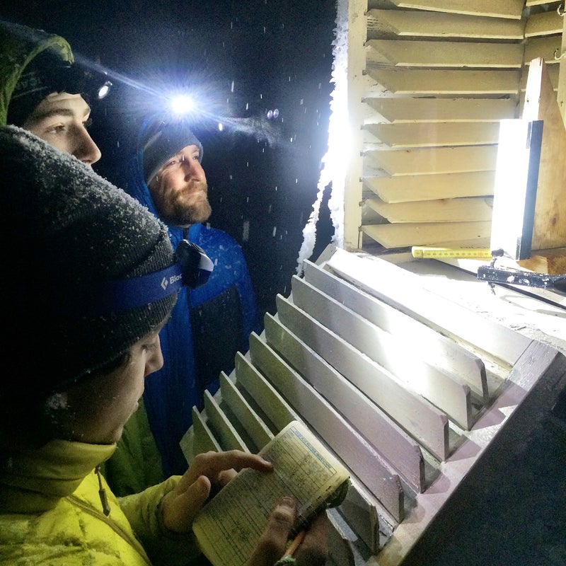 Checking conditions.