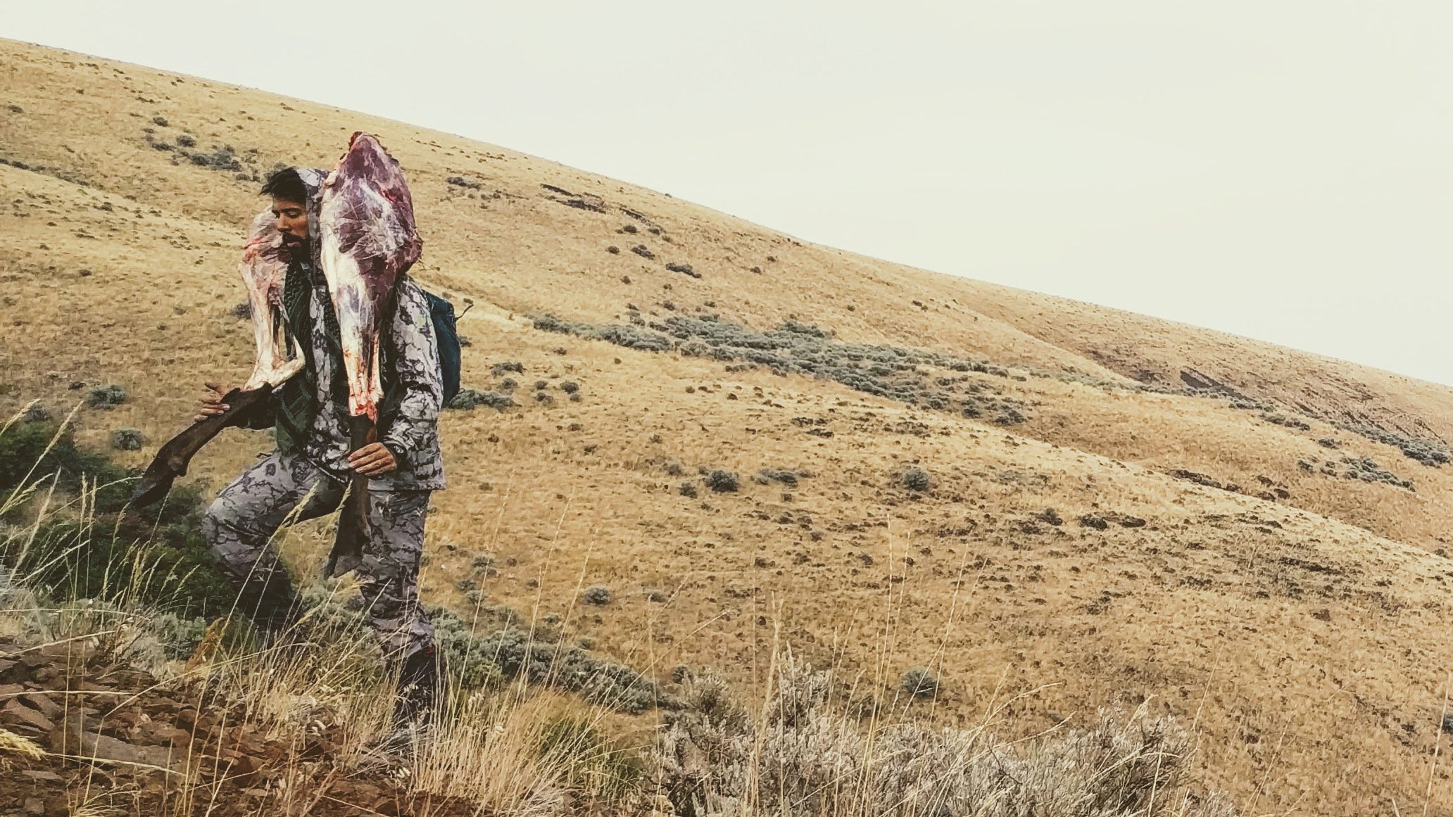 <a href="https://soflete.com/" target="_blank">Brent, from Soflete</a>, packs out some haunches. 