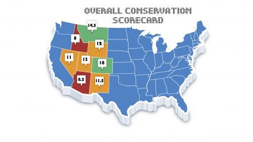 The results look at what states are doing well when it comes to public lands protections, as well as how they can improve.
