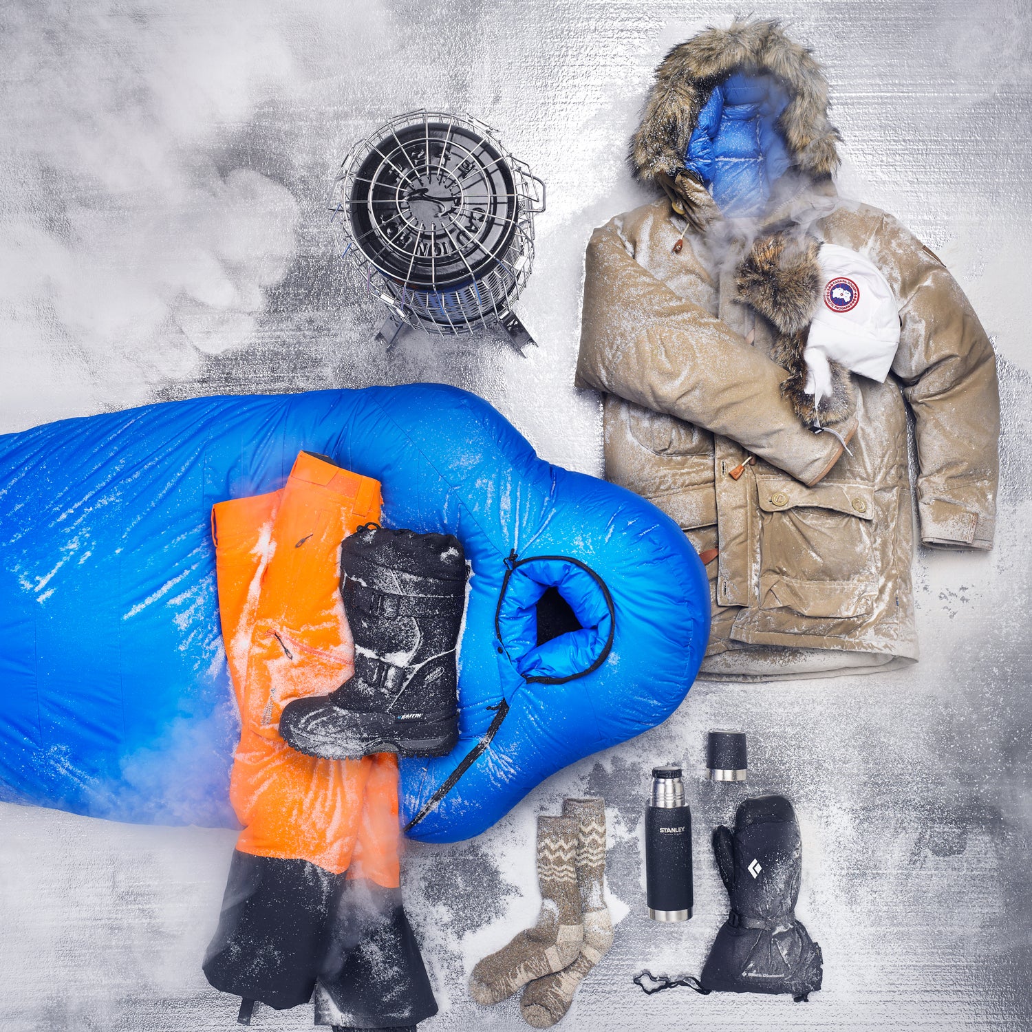 Best thing about winter? You can always add heat.