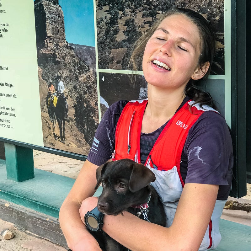 Post FKT puppy recovery comfort.