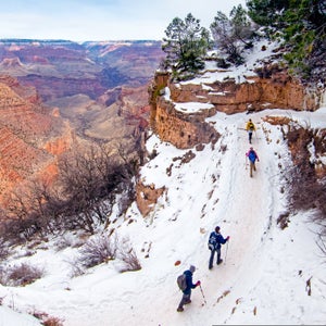 The Grand Canyon's Bright Angel Trail is a fault line trail that is primarily north-facing.