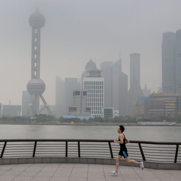 When do the benefits of physical activity get washed out, or even reversed, by the negative effects of air pollution?