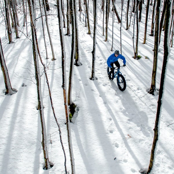 Snow conditions often exceed the capabilities of bikes—even fat ones.