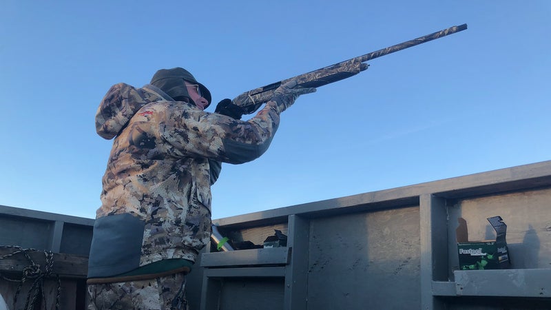 Scott and I are experienced upland bird and big game hunters, but due to living in an area without many ducks—southern California—neither one of us has ever actually hunted them. To learn more about the birds, we joined Northwind Outfitters for a sea duck hunt on San Pablo Bay, outside of San Francisco.
