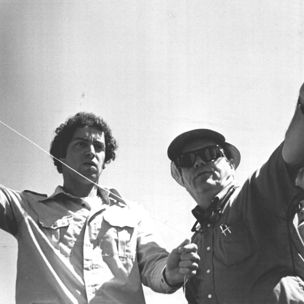 Lefty Kreh, right, gives pointers at Steamboat School in 1977.