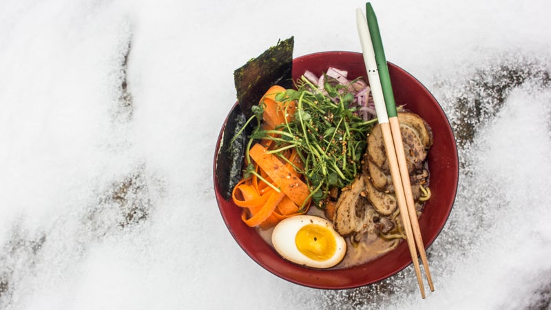 Miso Hungry at Jay Peak, Vermont