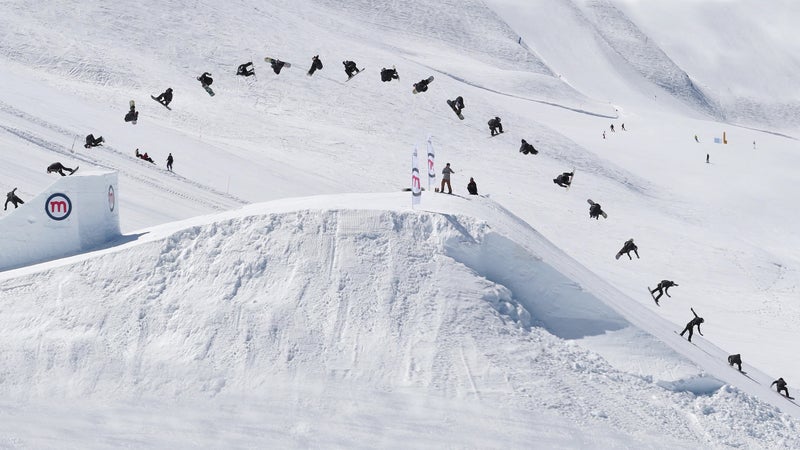 Brit Billy Morgan sticks a quadruple cork in Italy.