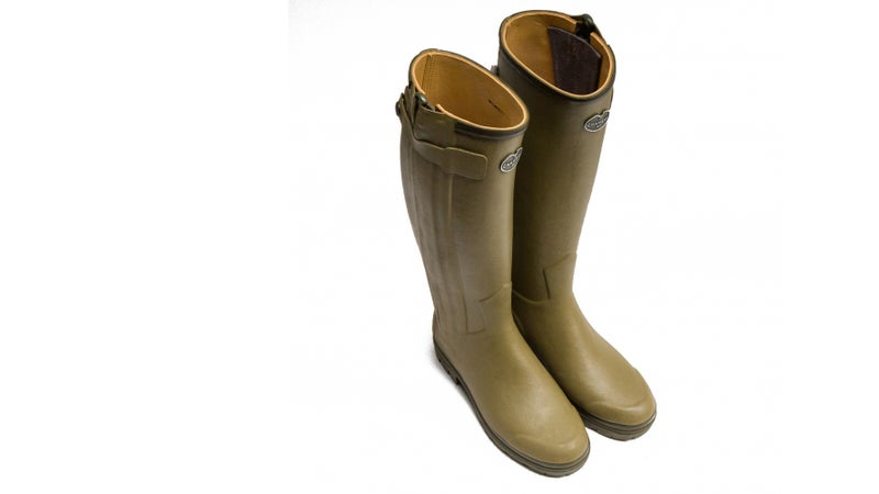The calf skin lining doesn't just add a luxurious feel, or make the boots easy to take on and off. It also wicks moisture out of the boot, keeping them from becoming clammy.